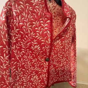 Elegant Reversible Trimdin Artisan Jacket Classic Tuscany XS made in USA